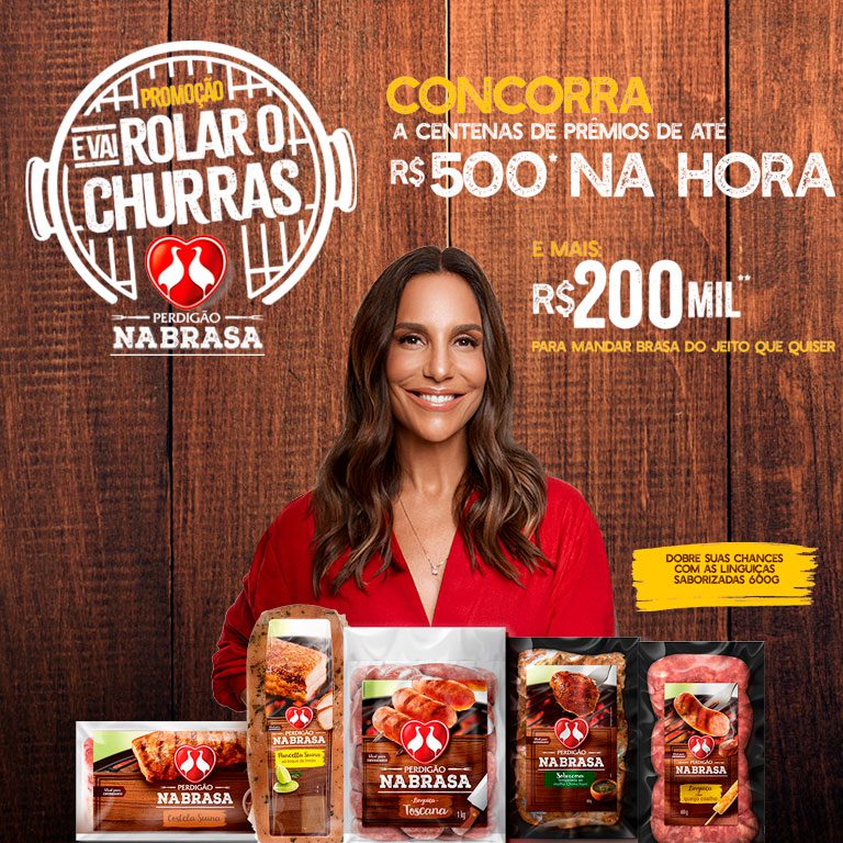 PROMOÇÃO PERDIGÃO 2022 - NA BRASA