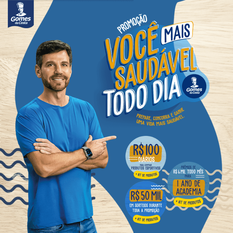 Promoção Gomes da Costa 2022 - Você Mais Saudável Todo Dia