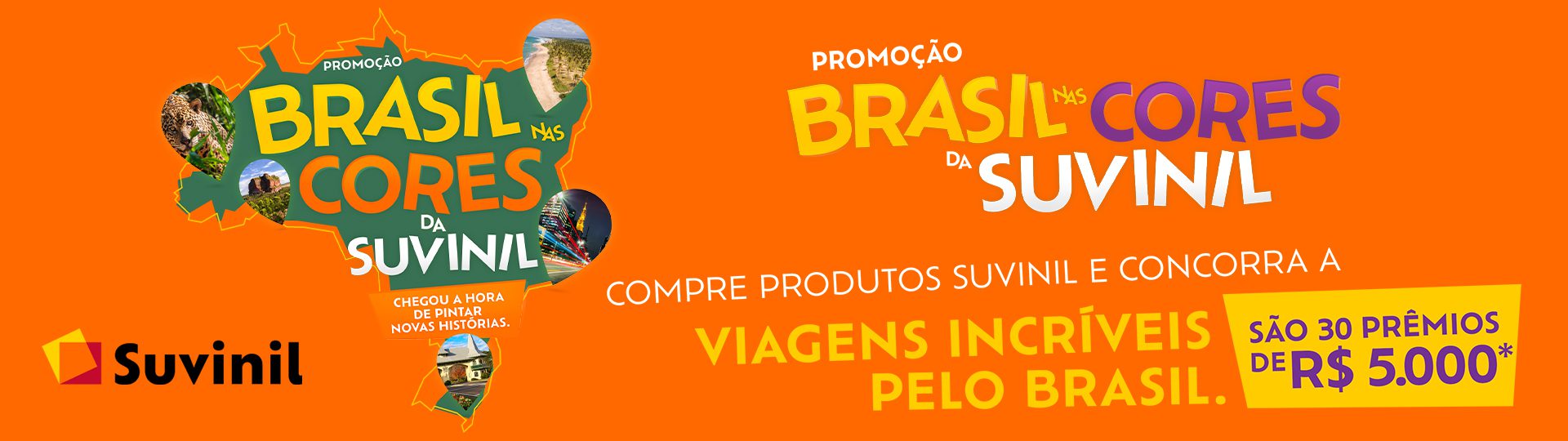 Brasil nas Cores da Suvinil - Banner