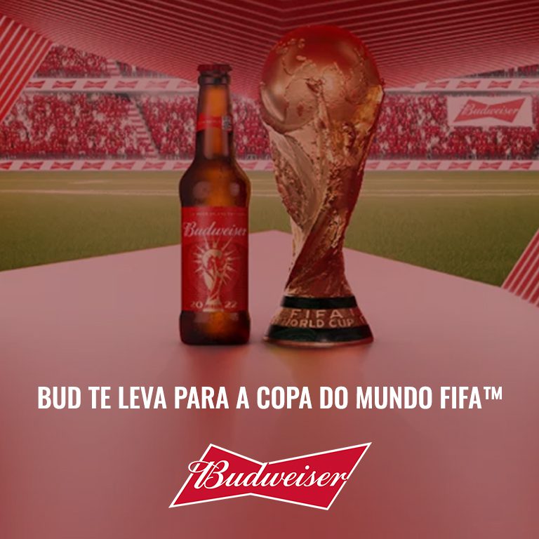 Bud te leva para a Copa do Mundo FIFA - Banner Capa