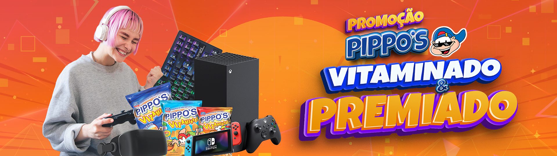 Promoção Pippos 2022 Vitaminado & Premiado - Banner