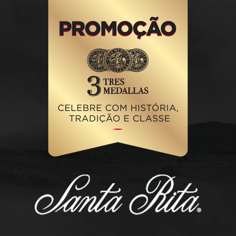 Promoção Santa Rita Tres Medallas - banner - capa