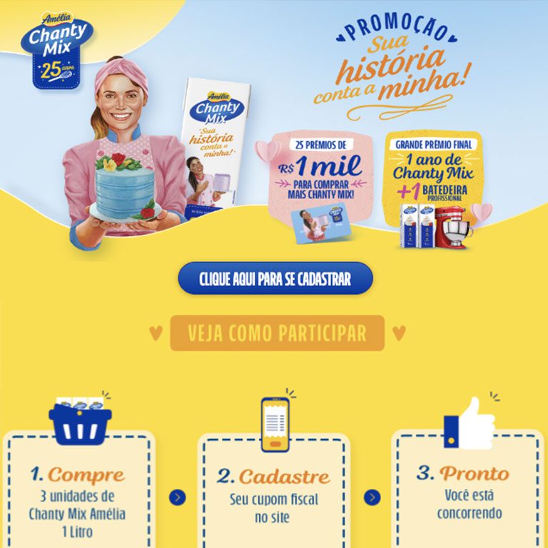 VIGOR® - PROMOÇÃO: SUA HISTÓRIA CONTA A MINHA