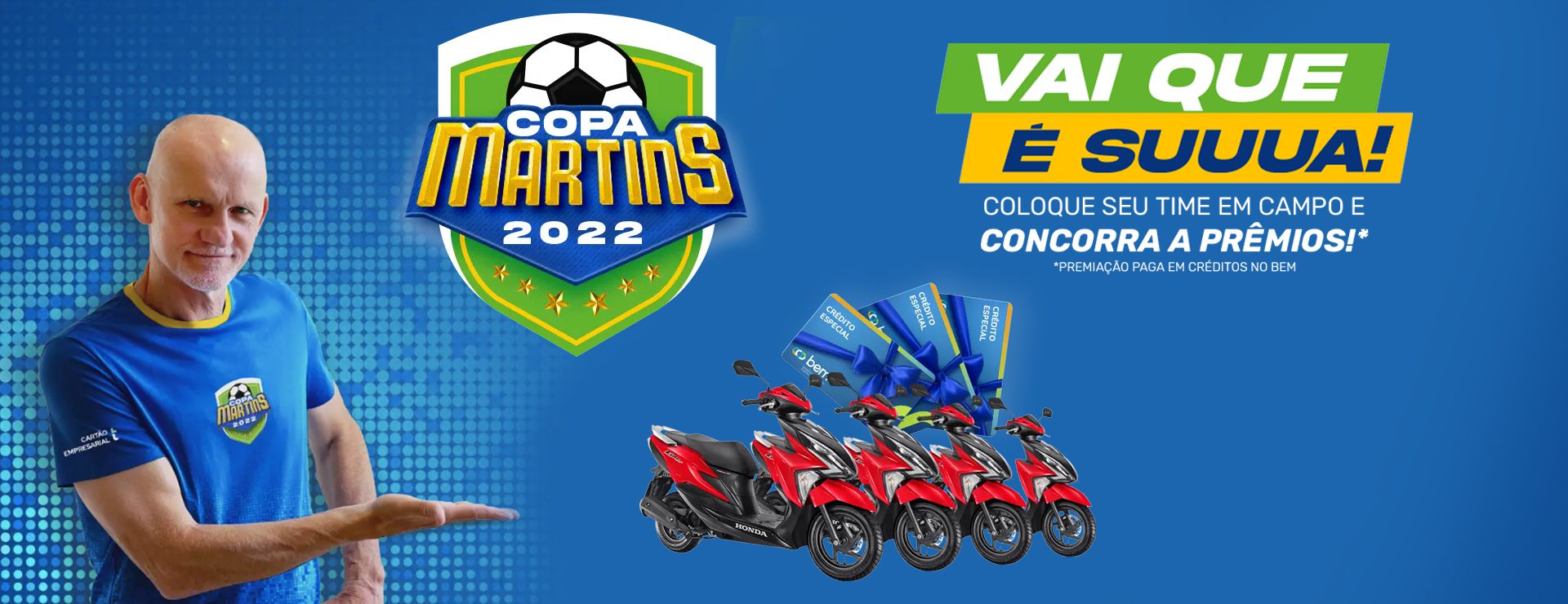 MARTINS® - PROMOÇÃO: COPA MARTINS 2022 Banner