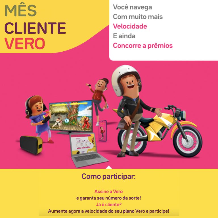 VERO® - PROMOÇÃO: MÊS DO CLIENTE VERO